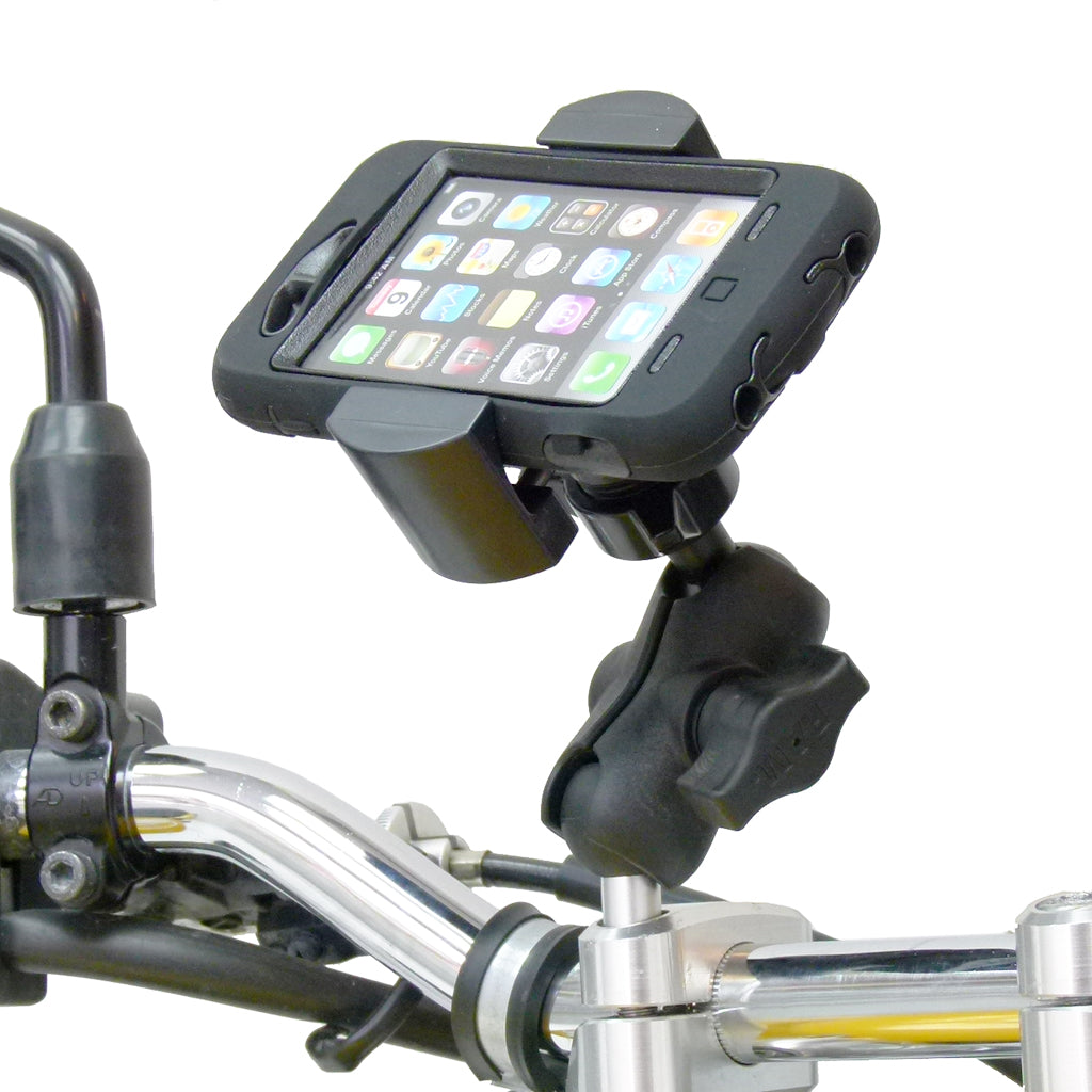 Buy Motorcycle M8 Top Clamp Mount with RoadVise Smartphone Mobile