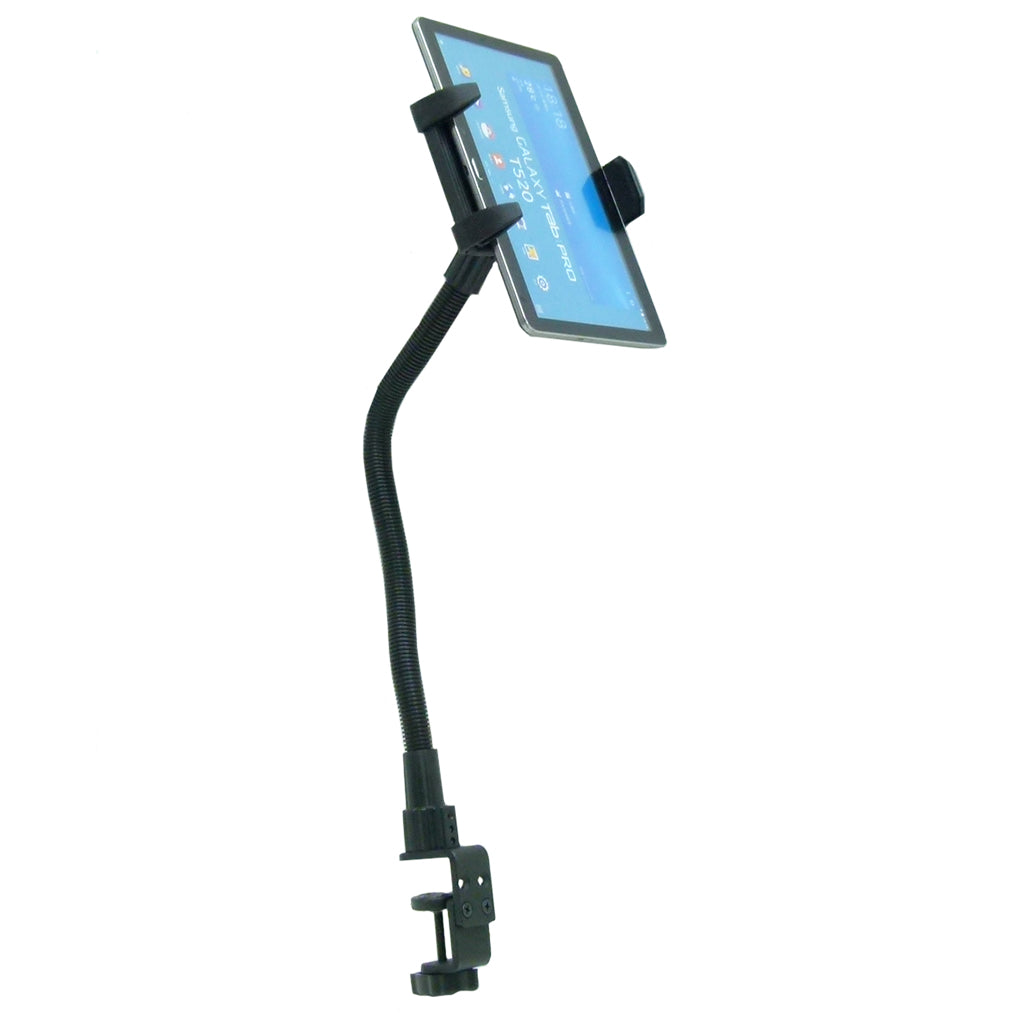 Arkon Heavy-Duty 22" Gooseneck Tablet Table Clamp Mount w- Quick Release Holder fits Samsung Galaxy Tab Pro (10.1") (sku 36348)