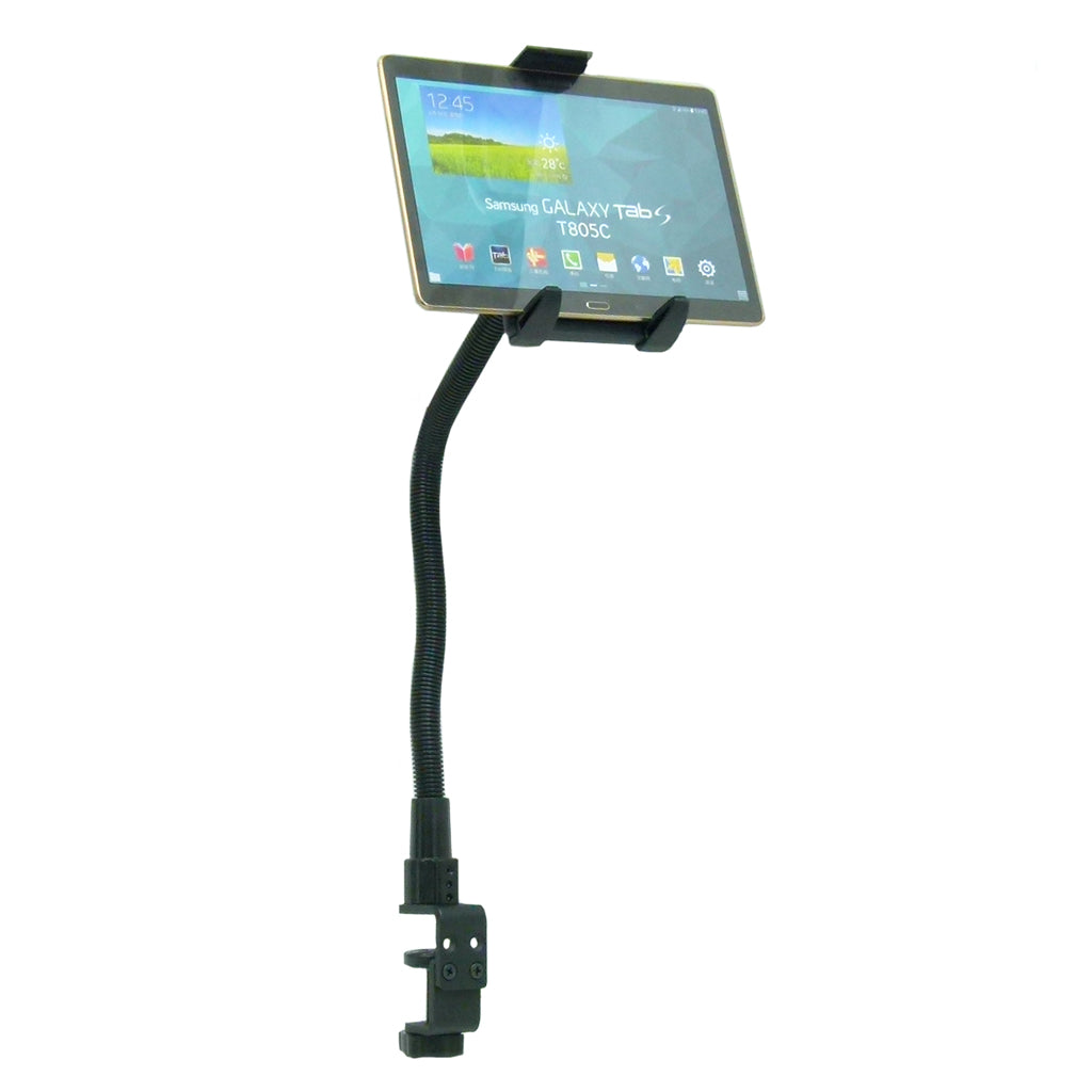 Arkon Heavy-Duty 22" Gooseneck Tablet Table Clamp Mount w- Quick Release Holder fits Samsung Galaxy Tab S (10.5") (sku 36346)