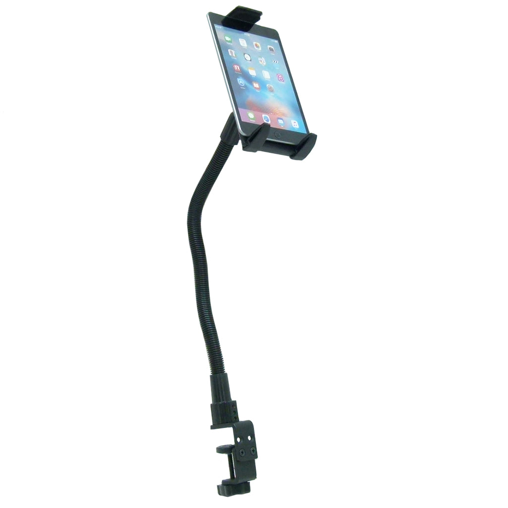 Arkon Heavy-Duty 22" Gooseneck Tablet Table Clamp Mount w- Quick Release Holder fits Apple iPad Mini 3 (sku 36334)