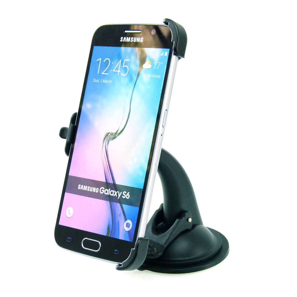 Multi-surface Fixed Arm Car Dashboard - Desk Suction Mount for Samsung Galaxy S6 (sku 31604)