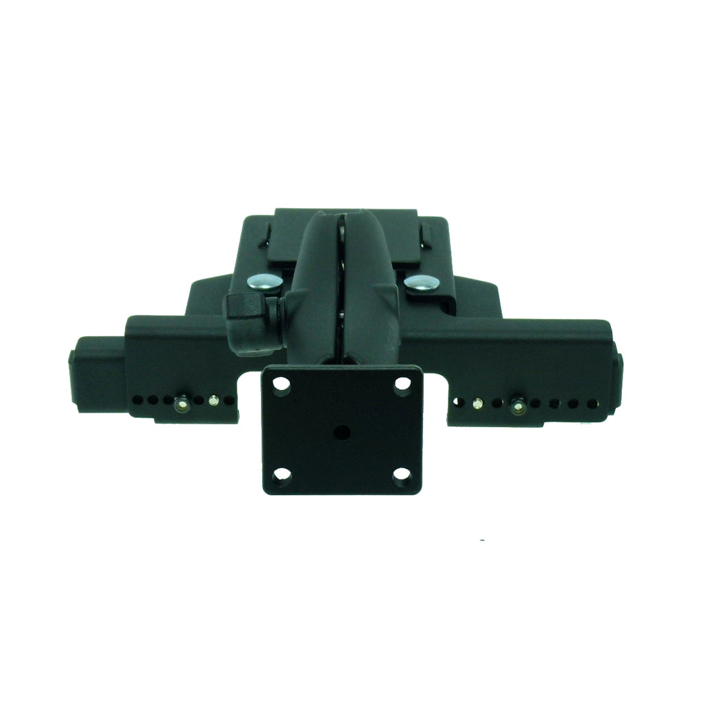 Durable, Screw Down Aluminium Mount with Lock for 7"-10" Tablets  (sku-35827)