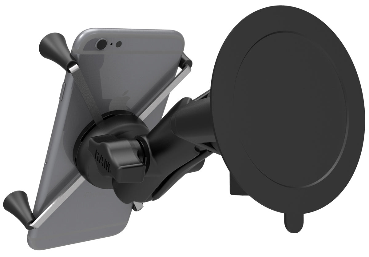 RAM-B-166-UN10 RAM X-Grip Heavy Duty Suction Windscreen Mount for iPhone 6S PLUS (sku 35542)