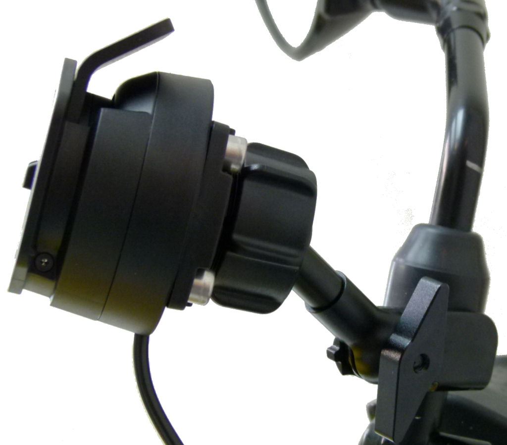Motorcycle Mirror M8 M10 Hole Attachment Mount with AMPS Adapter for TomTom Rider 500 - 550 (sku 54894) - BuyBits Ltd UK