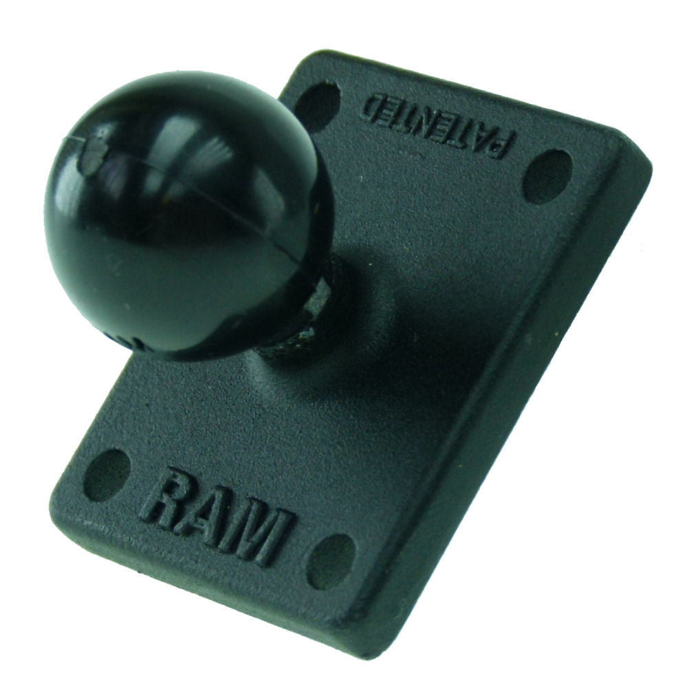 RAM 2inch x 1.7inch BASE with AMPS HOLE PATTERN &amp; 1inch BALL RAM-B-347 (SKU 3600)
