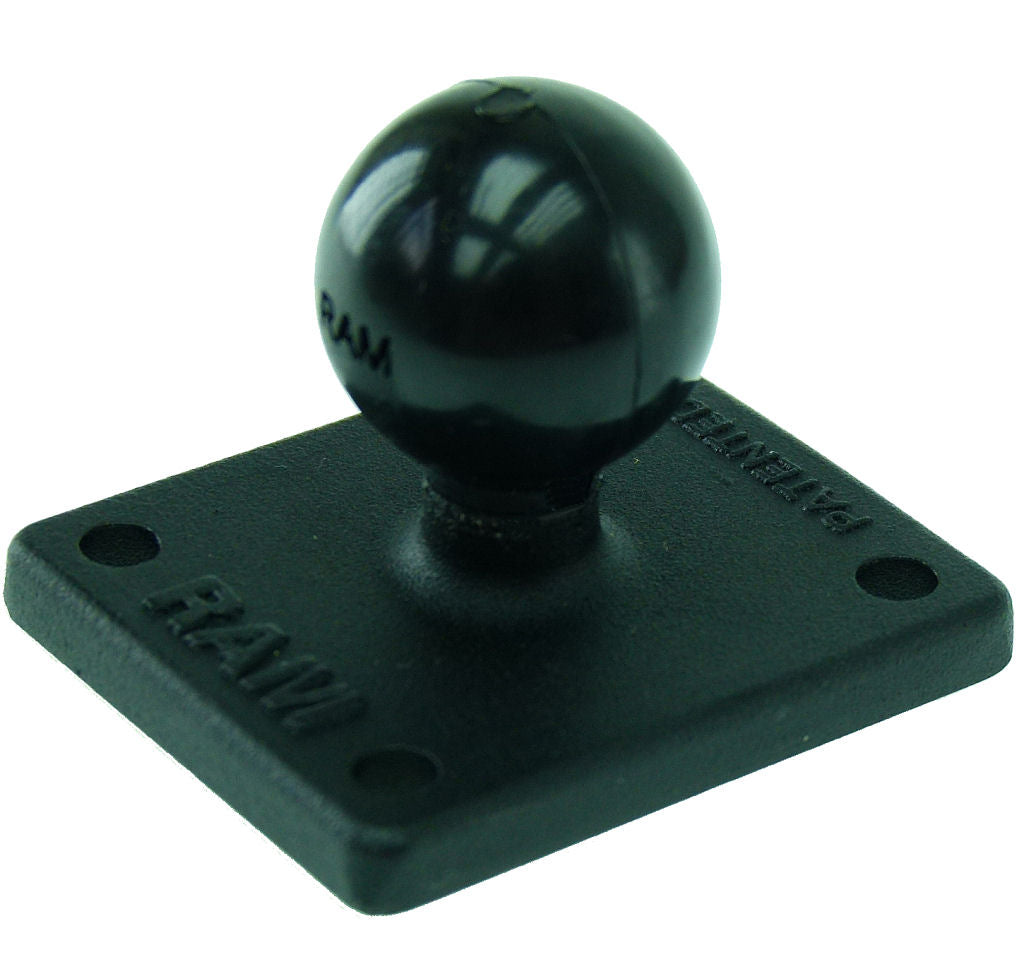 RAM 2inch x 1.7inch BASE with AMPS HOLE PATTERN &amp; 1inch BALL RAM-B-347 (SKU 3600)