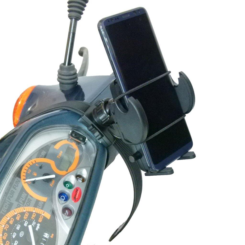 Scooter - Moped Collar Phone Mount with Adjustable Holder for Samsung Galaxy S20 Plus (sku 51841) - BuyBits Ltd UK