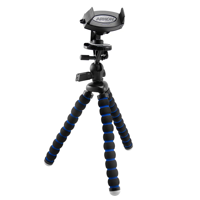 Arkon MG2TRIXL 11" Tripod Mount with Phone Holder for iPhone 6S, 6 Plus, 5S, Galaxy S6, S5, Note 5, and more (sku 33008)