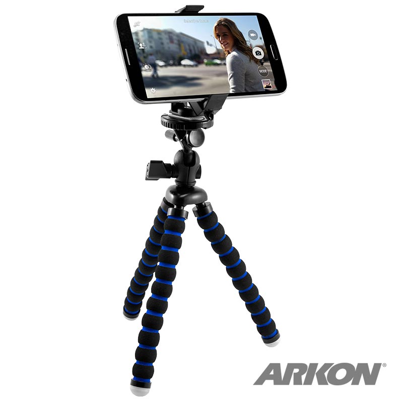 Arkon MG2TRIXL 11" Tripod Mount with Phone Holder for iPhone 6S, 6 Plus, 5S, Galaxy S6, S5, Note 5, and more (sku 33008)