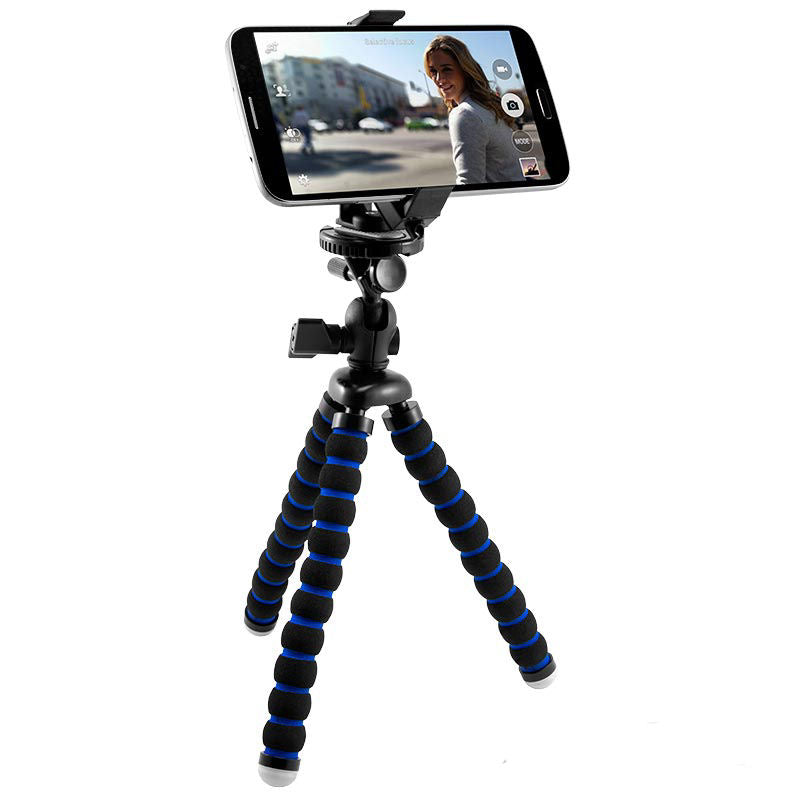 Arkon MG2TRIXL 11" Tripod Mount with Phone Holder for iPhone 6S, 6 Plus, 5S, Galaxy S6, S5, Note 5, and more (sku 33008)
