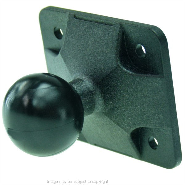 BuyBits Original Suction Base, Dual Socket to AMPS 4 hole Adapter (sku 20203)