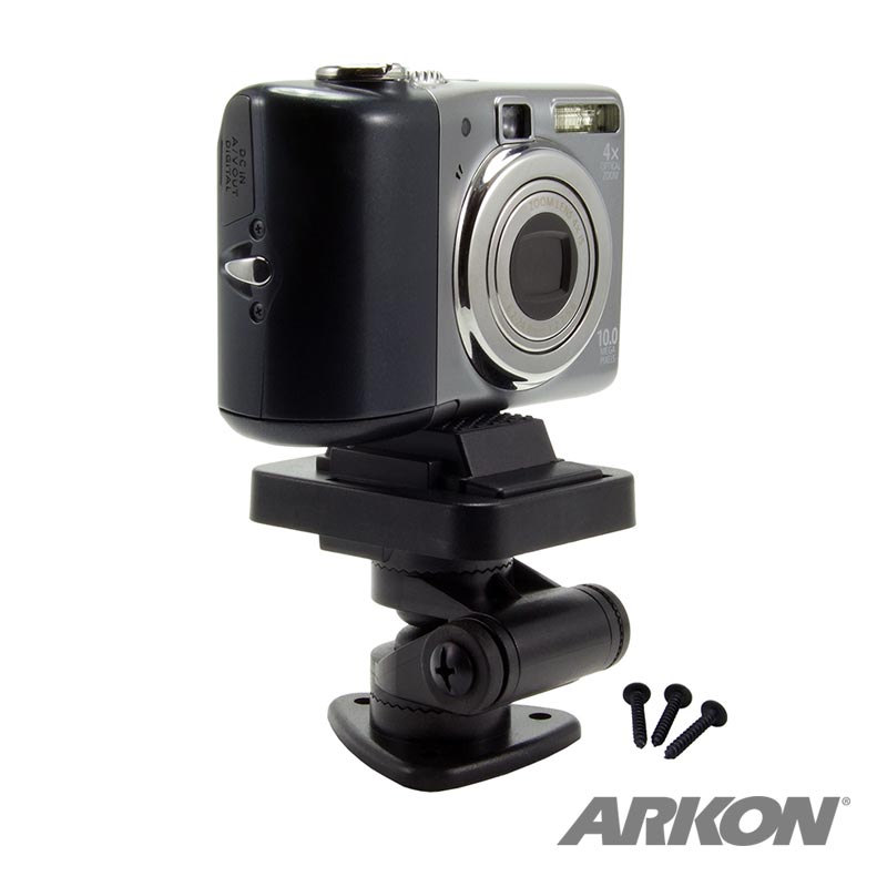Arkon CMP128 Car Dashboard Camera Mount for Canon Sony Samsung Panasonic Cameras (sku 41243)