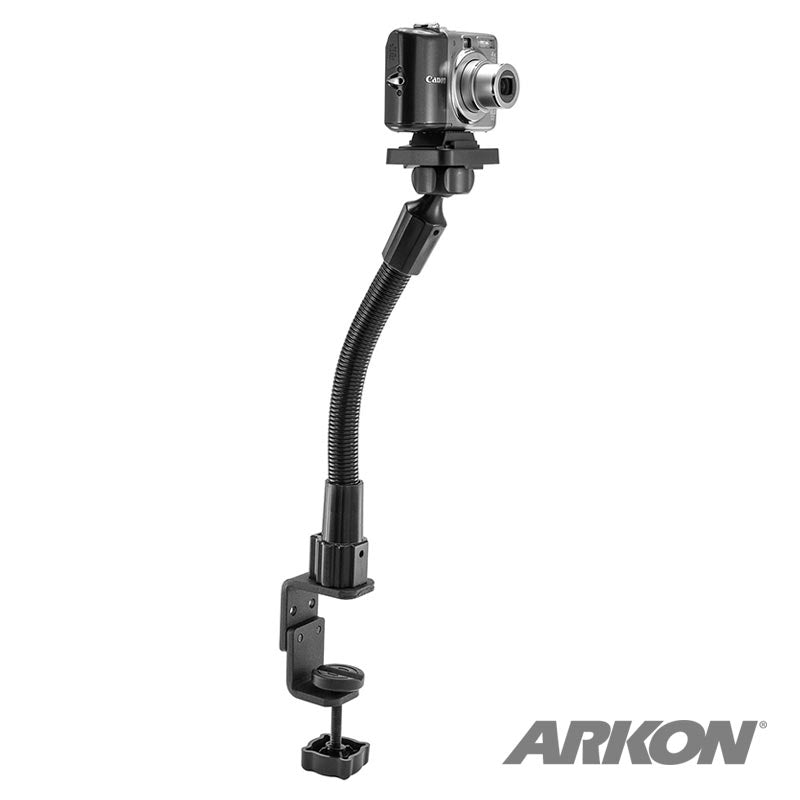Arkon Clamp Camera Mount with 12" Gooseneck CMP186-12 (sku 36811)