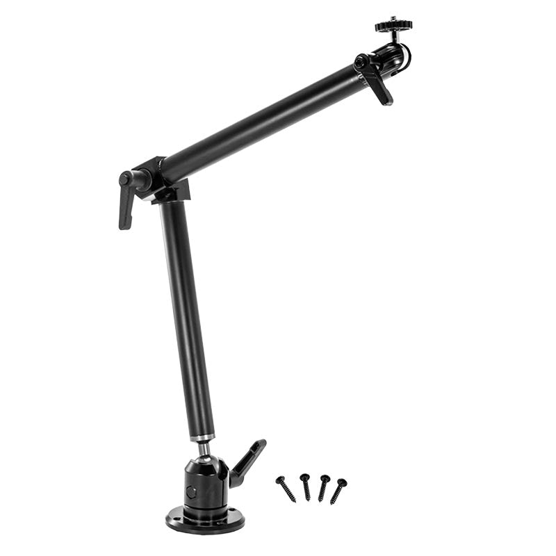 Arkon CMPHD003 Heavy-Duty Drill-Base Camera Mount with 22" Adjustable Arm (sku 41242)