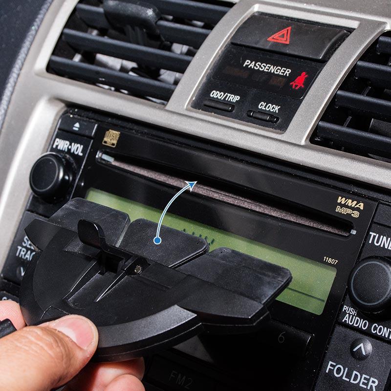 Car CD Slot Mount &amp; Slim Grip Cradle for Samsung Phones (sku 50521) - BuyBits Ltd UK