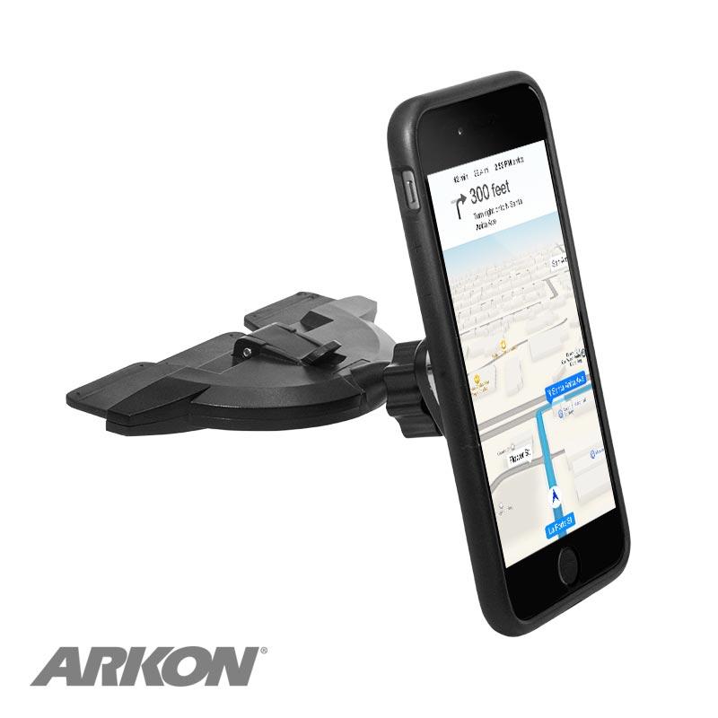 Arkon CDIBMAG Magnetic Phone Car CD Slot Mount Holder for iPhone 11, XS, XR, X, 8, Galaxy S10, Note 9 (sku 50500) - BuyBits Ltd UK