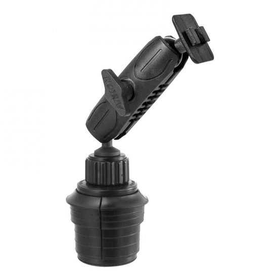 Arkon RM0232T-B Heavy Duty Car Cup Holder Mounting Pedestal - Dual-T Compatible (sku 43929)