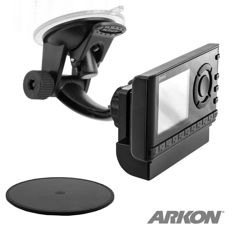 Arkon SR114 Windshield or Dash Car Mount for XM and Sirius Satellite Radio (sku 55986) - BuyBits Ltd UK