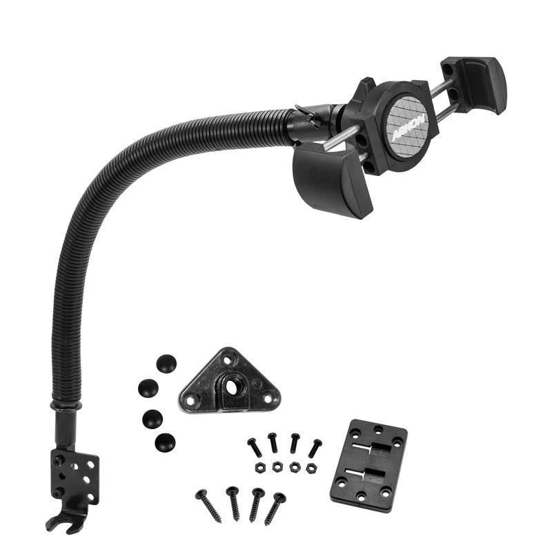 Arkon XL088-G17 RoadVise XL Car Seat Rail or Floor Mount for iPhone 11, XS, XR, X, 8, Galaxy Note 9, S10, Galaxy Tab (sku 55989) - BuyBits Ltd UK