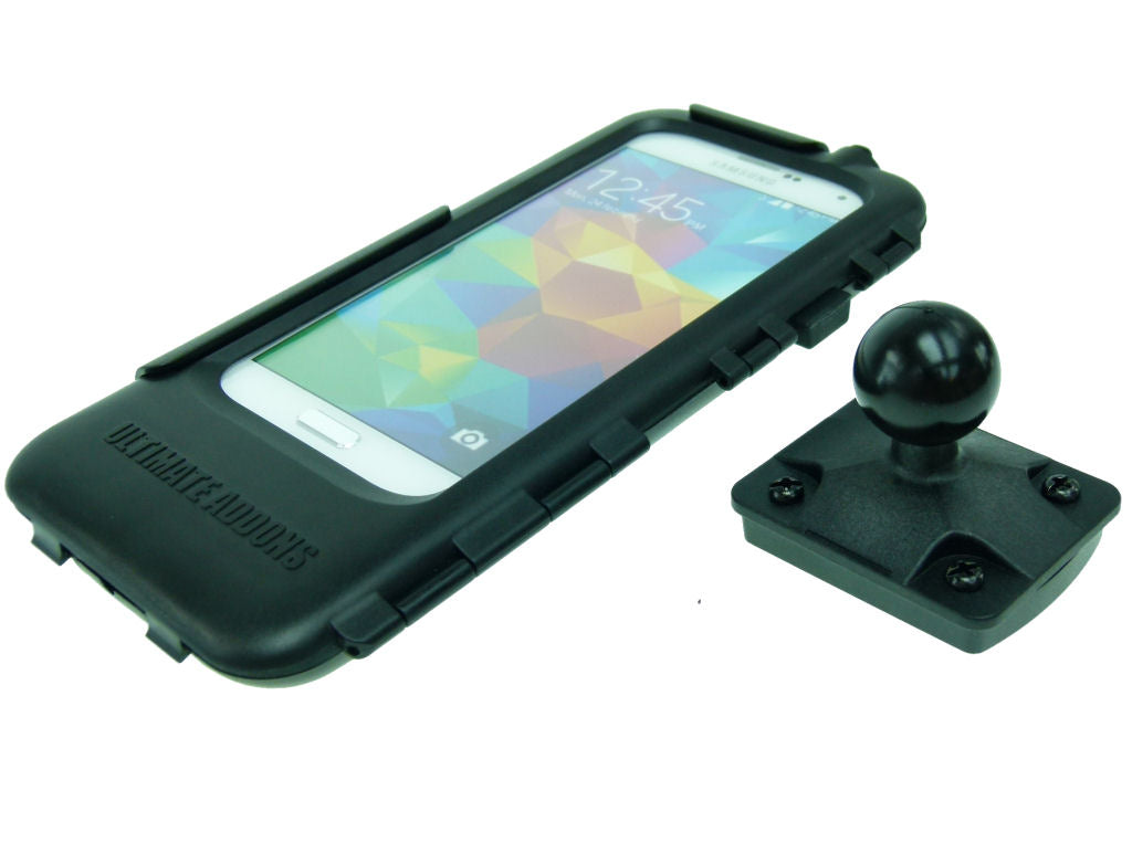Tough Case &amp; 1" Ball for Galaxy S5 fits RAM Motorcycle Mounts (sku 19478)