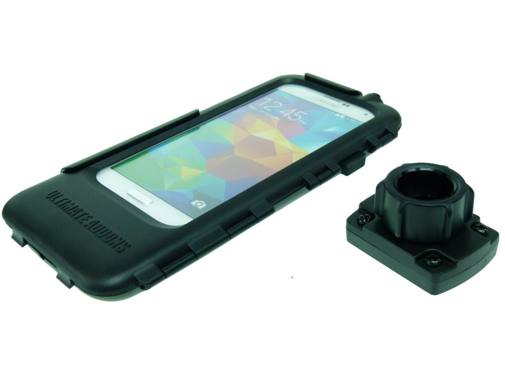 Waterproof Tough Case for Galaxy S5 with 1" Female Socket (sku 19476)