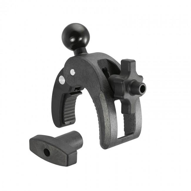 Robust Motorbike Clamp Mount &amp; Quick Grip XL Holder for Samsung Galaxy S10 5G (sku 53141) - BuyBits Ltd UK