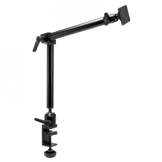 Arkon HD002AMPS Heavy-Duty Clamp Mounting Pedestal with 22 inch Arm - 4-Hole AMPS Compatible (sku 41197)