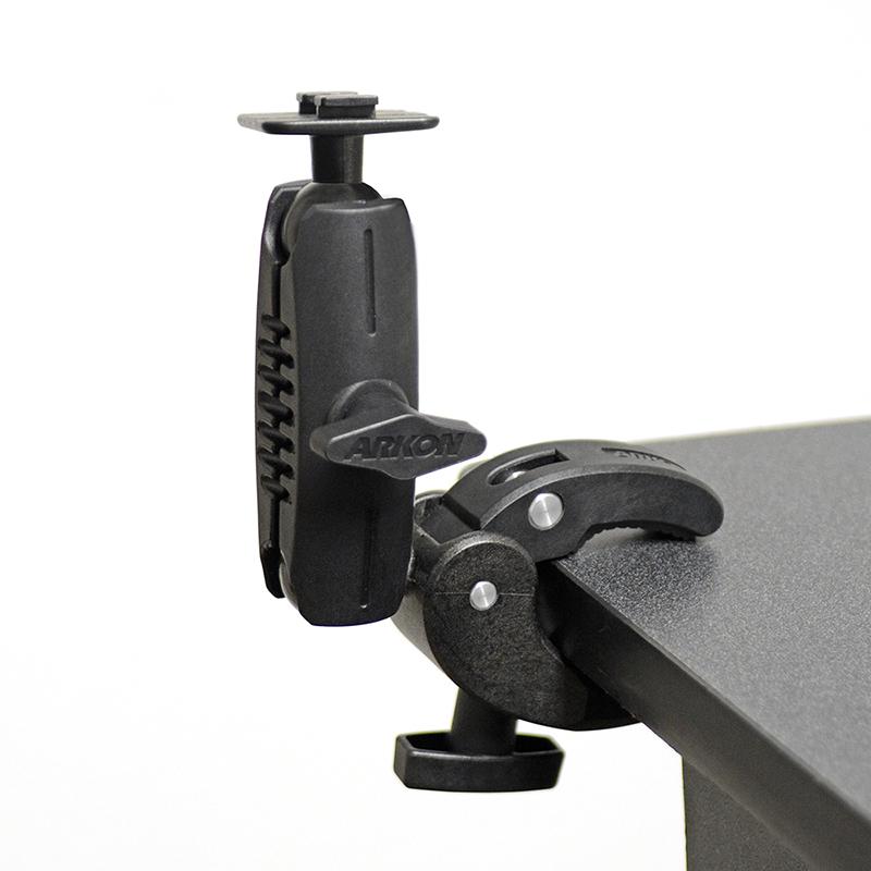 Arkon RMCPM2T Robust Clamp Mount with Security Knob ‚Äì Dual T-Tab Compatible (sku 47850) - BuyBits Ltd UK