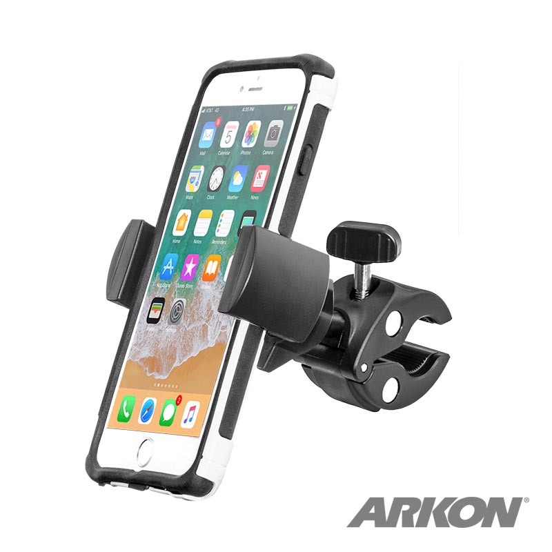 Arkon RV131 RoadVise Phone Clamp Post Mount for iPhone X, 8, 7, 6S Plus, iPhone 8, 7, 6S, Galaxy S8 (sku 41095)