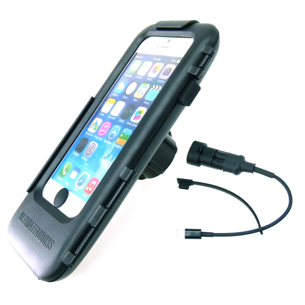 Waterproof Tough Case with Basic 1" Socket &amp; Power Adapter for iPhone 6S (sku 32204)