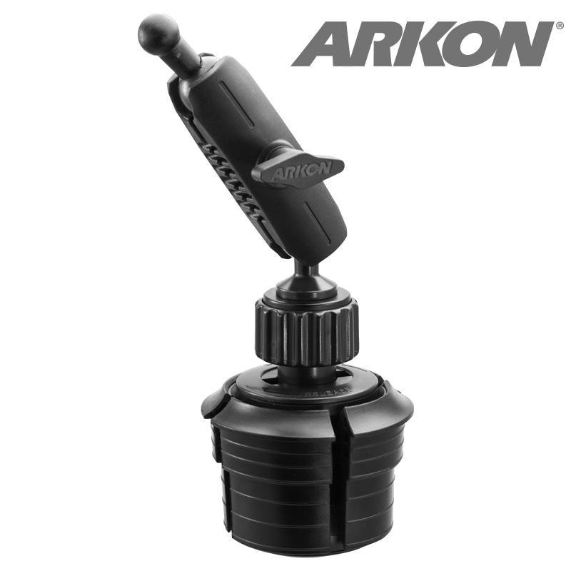 Arkon RM0232517 Robust Heavy-Duty Car Cup Holder Mounting Pedestal – 17mm Ball Compatible (sku 55982) - BuyBits Ltd UK