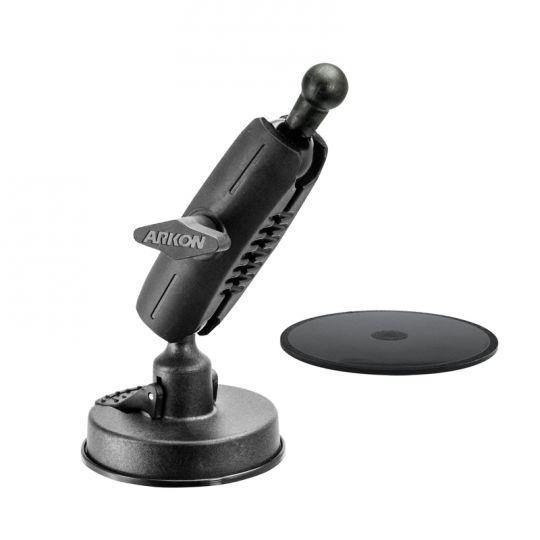 Arkon RM0792517 Sticky Suction Windshield or Dash Car Mount – 17mm Ball Compatible (sku 56058) - BuyBits Ltd UK