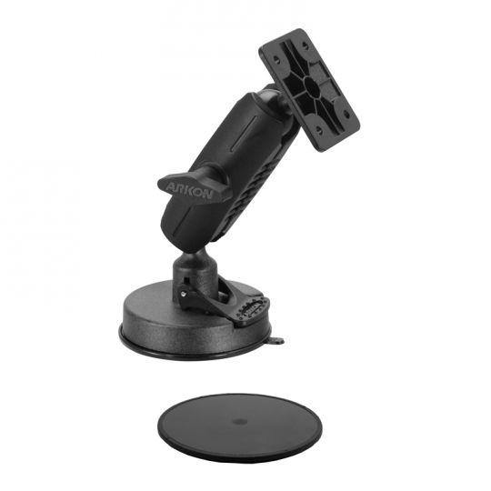 Arkon RM079AMPS 80mm Sticky Suction Windshield or Dash AMPS Mount (sku 55987) - BuyBits Ltd UK