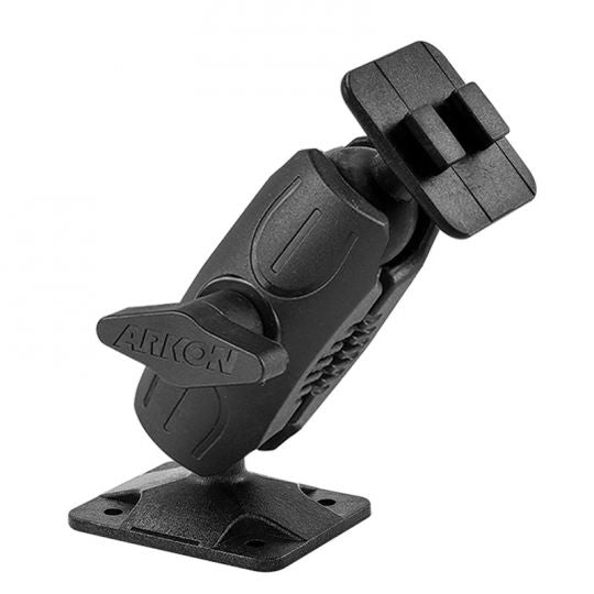 RMSAMPS2T Arkon 4-Hole AMPS Car or Wall Mounting Pedestal with 4" Arm - Dual-T Compatible (sku 39022)
