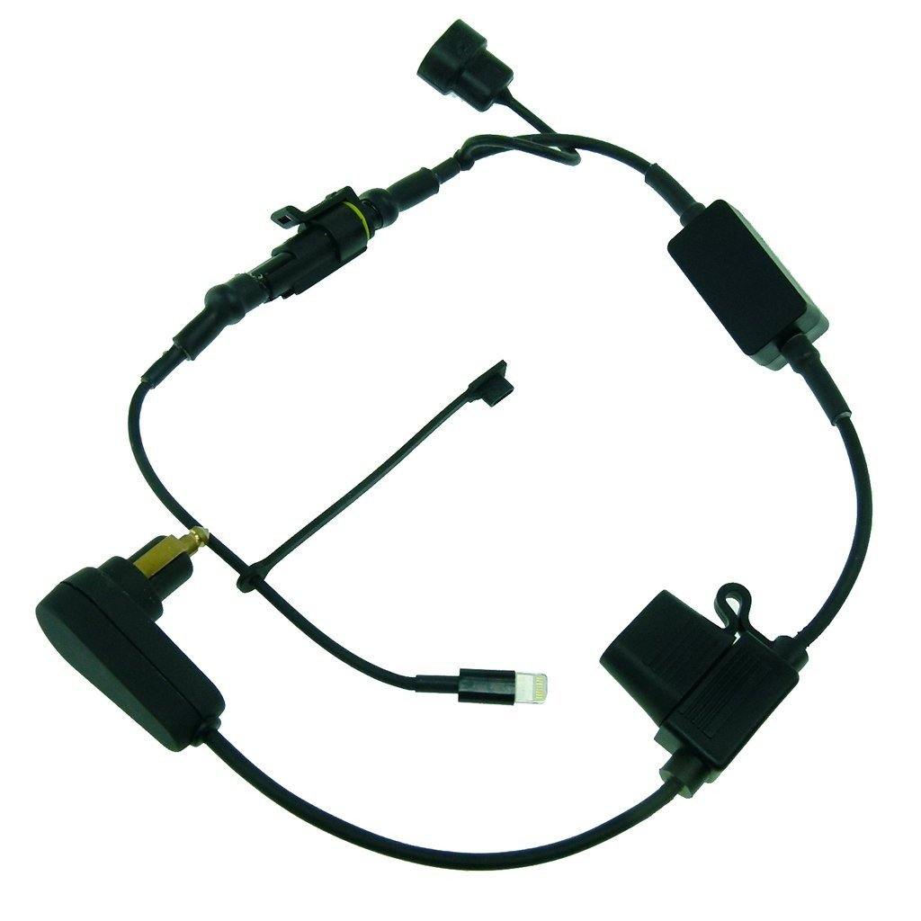 High Power Hella - DIN Waterproof 12mm Hexagon Honda Blackbird - Kawasaki Mount for iPhone 11 (sku 49123) - BuyBits Ltd UK