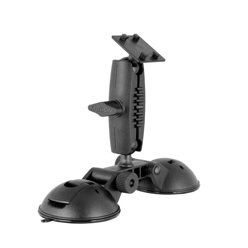 Arkon RM2X804P Robust Double Windshield Suction Mount – 4-Prong Pattern Compatible (sku 59201)