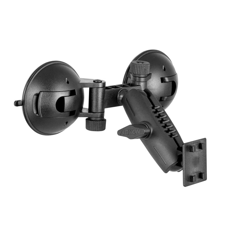 Arkon RM2X804P Robust Double Windshield Suction Mount – 4-Prong Pattern Compatible (sku 59201)