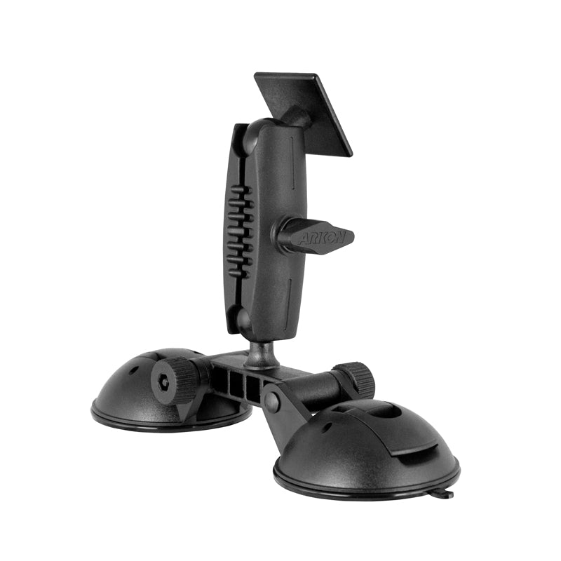 Arkon RM2X804P Robust Double Windshield Suction Mount – 4-Prong Pattern Compatible (sku 59201)