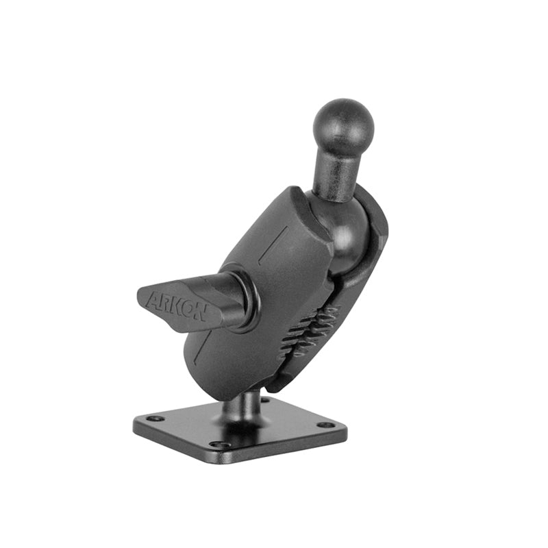 Arkon RMSMAMPS2517 Robust 4-Hole AMPS Drilled-Base Mount - 17mm Ball Compatible (sku 59213)
