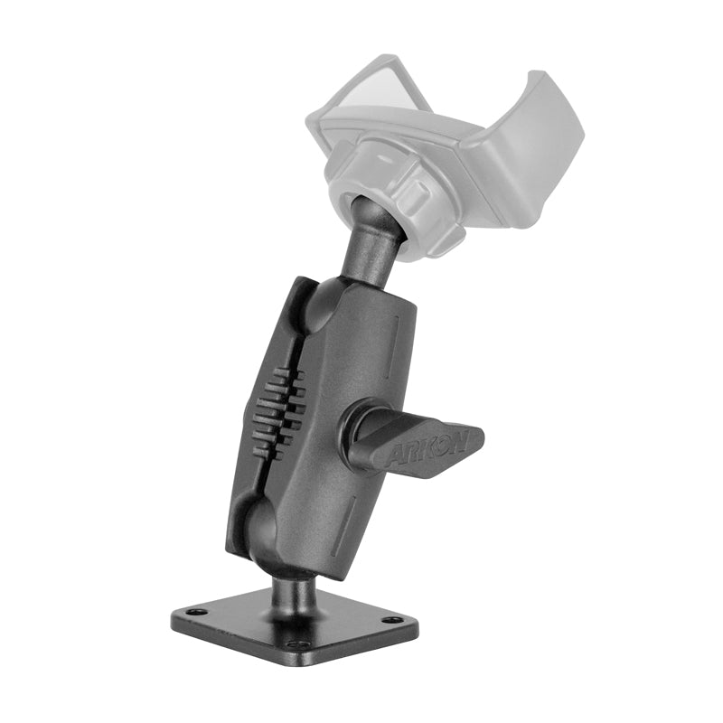 Arkon RMSMAMPS2517 Robust 4-Hole AMPS Drilled-Base Mount - 17mm Ball Compatible (sku 59213)