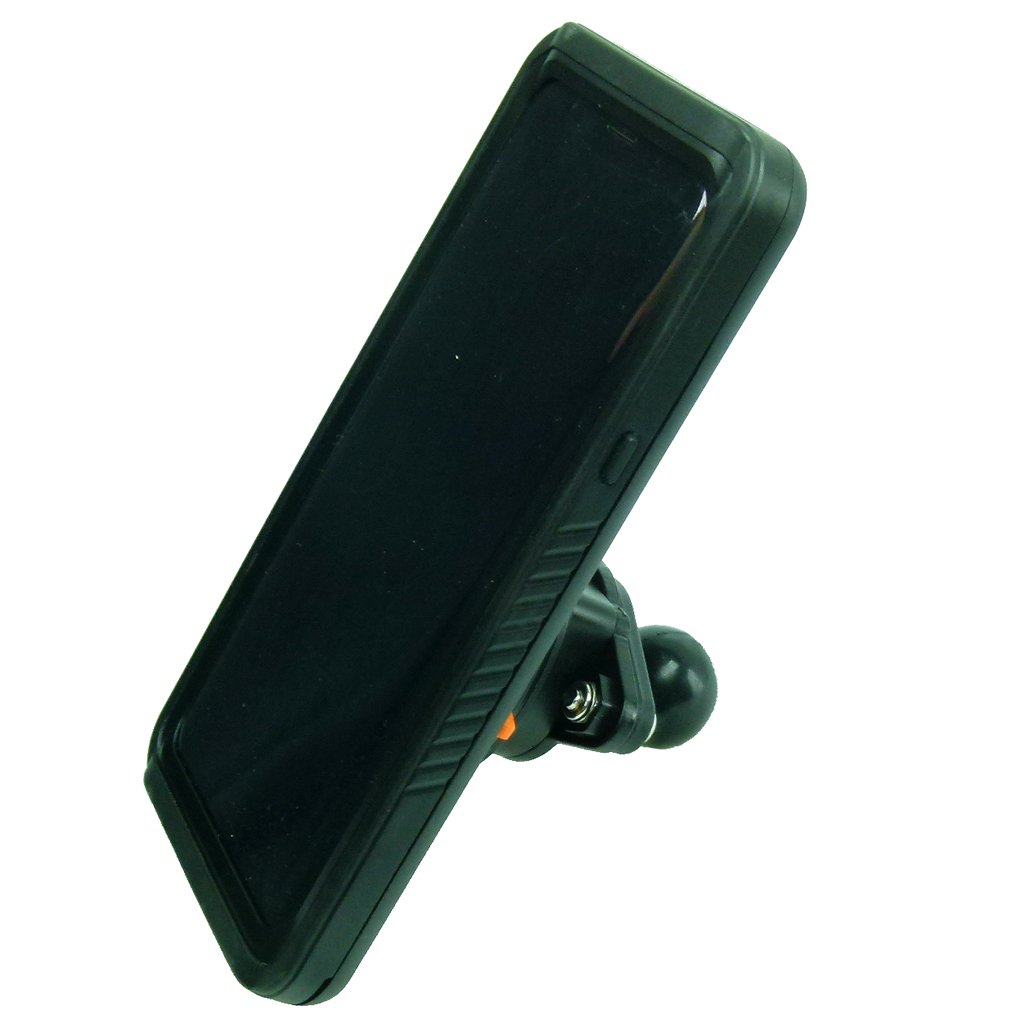 1"-25mm Ball Adapter &amp; TiGRA FITCLIC Neo DRY Case for iPhone XR (sku 45918) - BuyBits Ltd UK