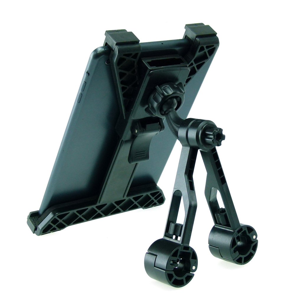 Buybits Dual Arm Headrest Mount with Adjustable Cradle for iPad Mini 2019 (sku 50597) - BuyBits Ltd UK