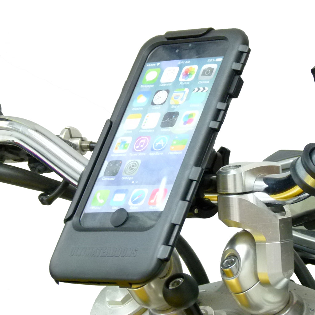 Easy Fit Waterproof Tough Case Motorcycle Bike Mount for iPhone 6S Plus (5.5) (sku 32887)