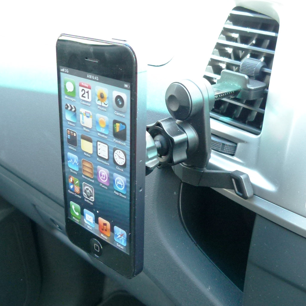 Magnetic Easy Fit Car Vent Mount for Apple iPhone 5 (sku 31359)