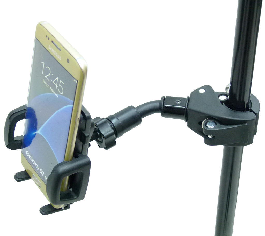 Quick Fix Compact Music Mic Stand Phone Mount for Samsung Galaxy S7 Edge (sku 35405)