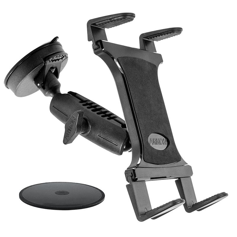 Arkon TABRM080 Windshield Suction Tablet Mount for Apple iPad Air 2, iPad Pro, iPad 4, 3, Galaxy Tablets (sku 50217) - BuyBits Ltd UK