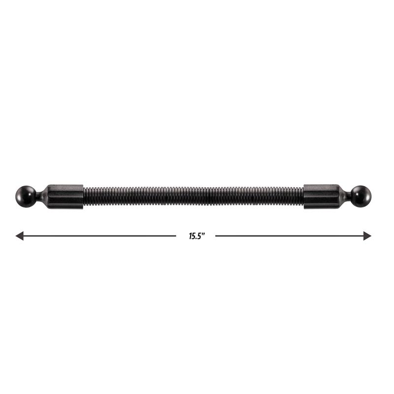 Arkon SP25EXT2515 15.5 inch Double Socket Arm Extension Pole with 25mm (1 inch) Ball Ends (sku 50216) - BuyBits Ltd UK