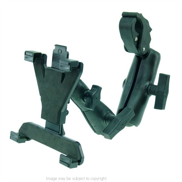 Wheelchair Rail and Tube Mount with Extension for Amazon Kindle Fire (sku 21278)