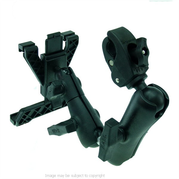 Wheelchair Rail and Tube Mount with Extension for Tesco Hudl (sku 21540)