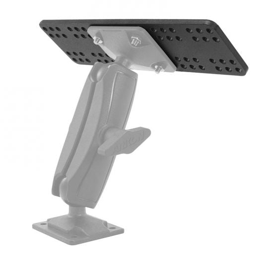 Arkon APEQUIP Universal Marine Electronic Fishfinder Splitter Bar 2 Device Mounting Plate (sku 37838)